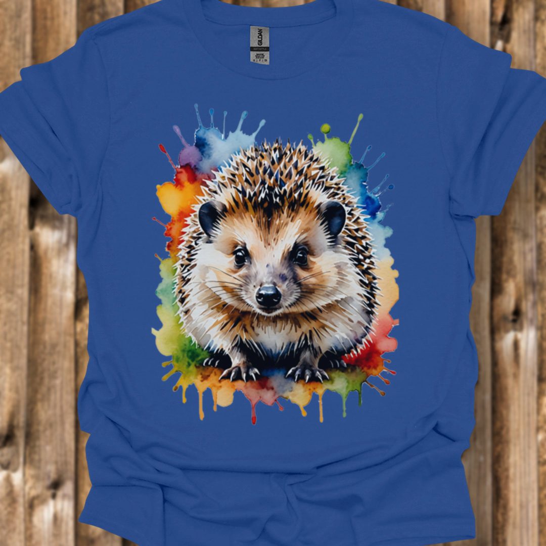 Egel paintart trendy T-shirt