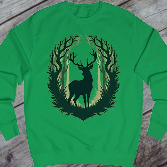 Impressive deer sweatshirt