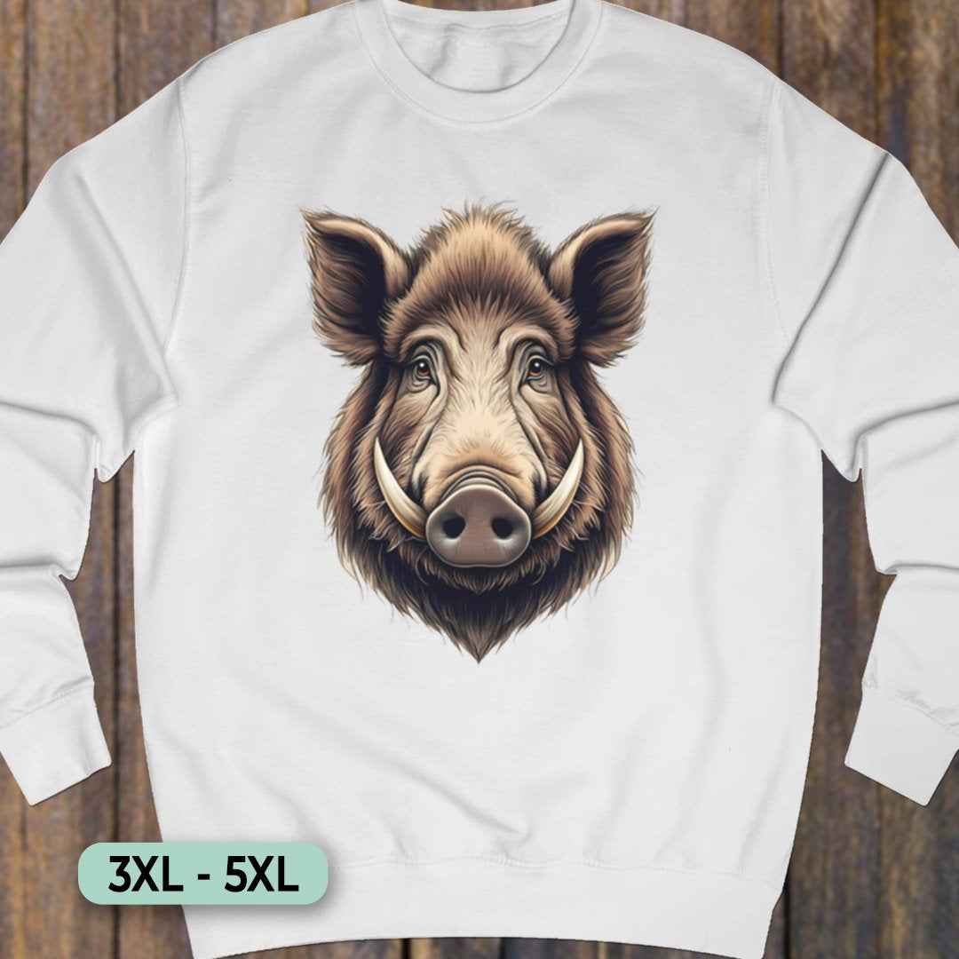 Wild Zwijn kop Sweatshirt+
