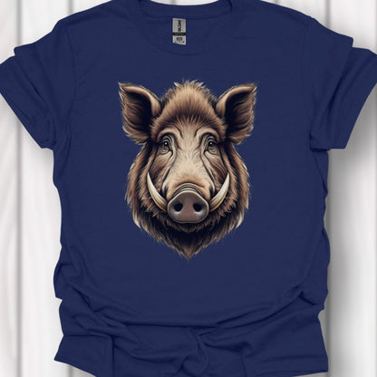 Wild Zwijn kop T‑Shirt