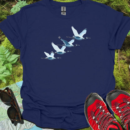 Cranes quartet timeless T-shirt