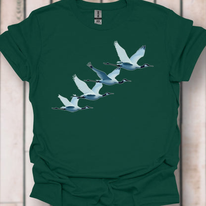 Cranes quartet timeless T-shirt