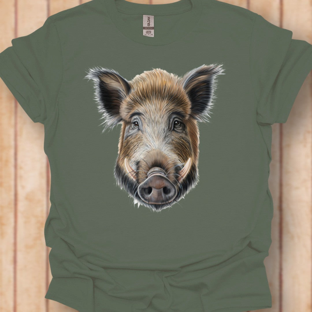 Wild zwijn beer T‑Shirt