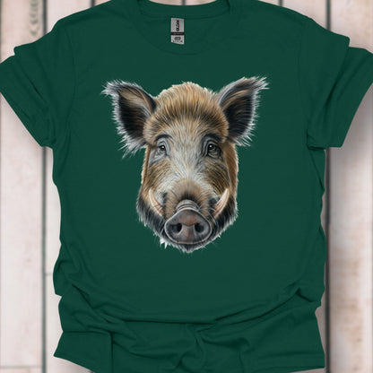 Wild zwijn beer T‑Shirt