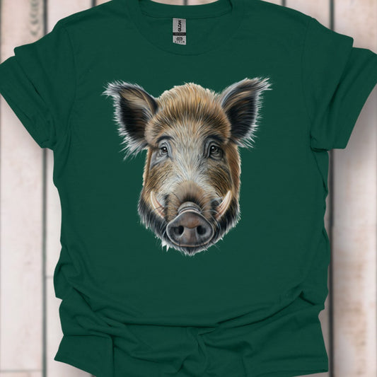 Wild zwijn beer T‑Shirt