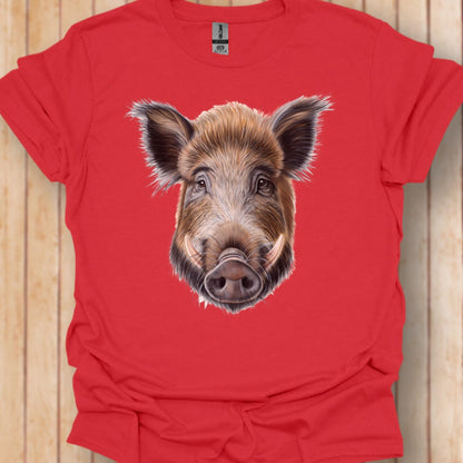 Wild zwijn beer T‑Shirt
