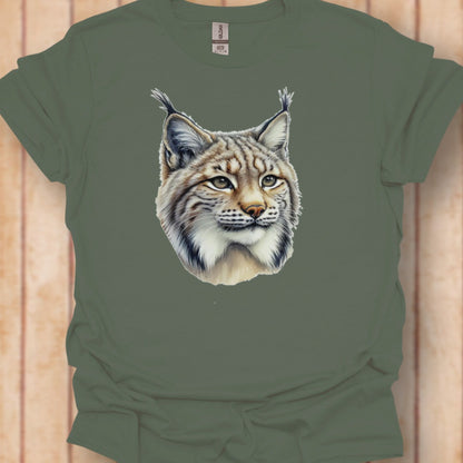 Listige lynx tijdloos T-Shirt