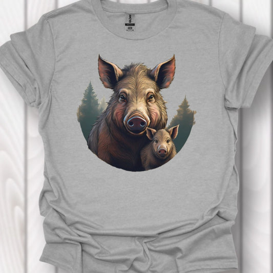 Wild Zwijn en Frisling T‑Shirt