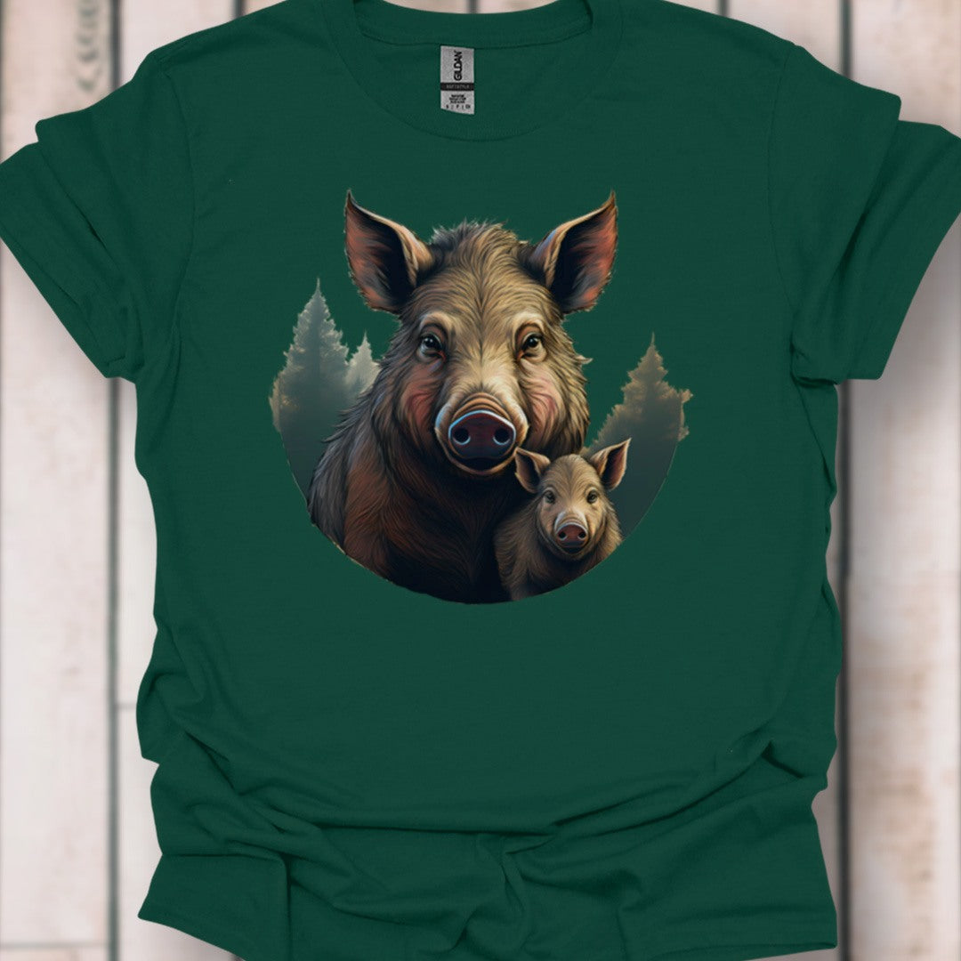 Wild Zwijn en Frisling T‑Shirt