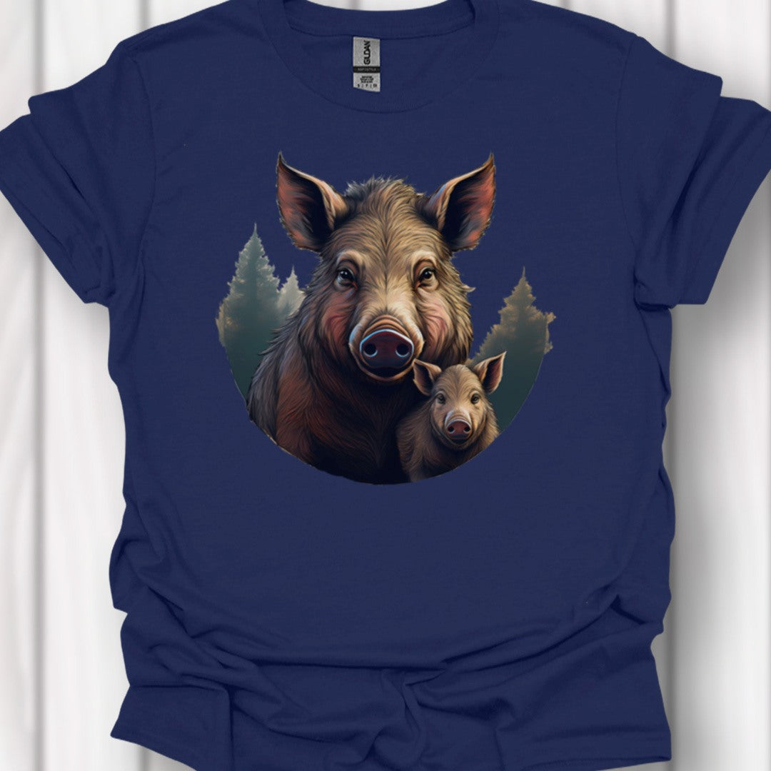 Wild Zwijn en Frisling T‑Shirt