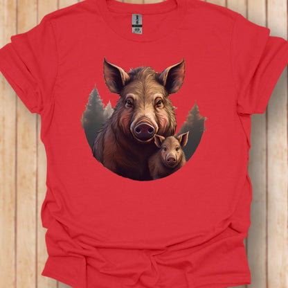 Wild Zwijn en Frisling T‑Shirt