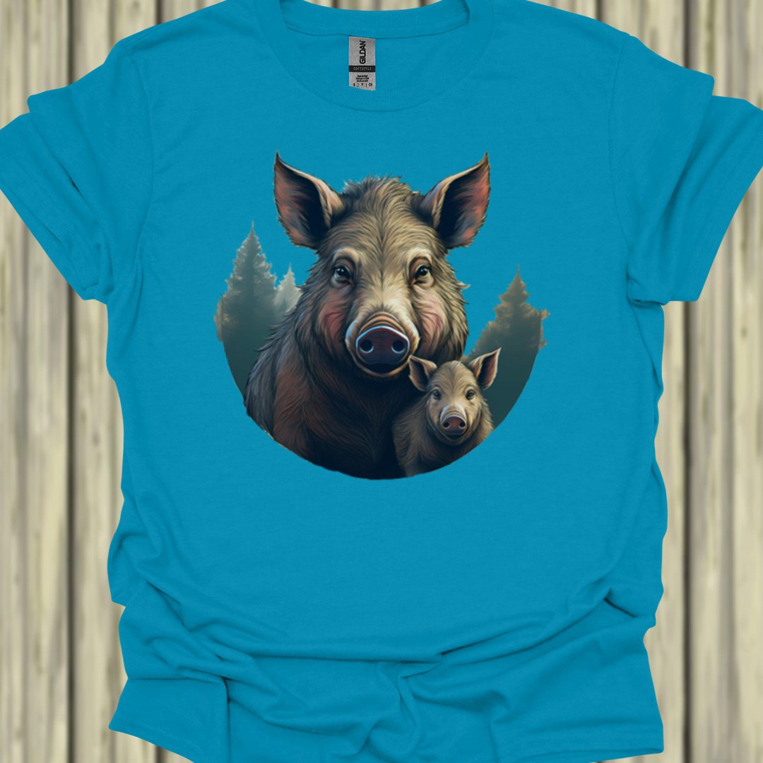 Wild Zwijn en Frisling T‑Shirt
