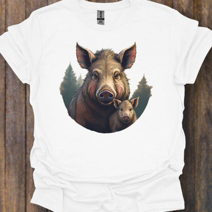 Wild Zwijn en Frisling T‑Shirt