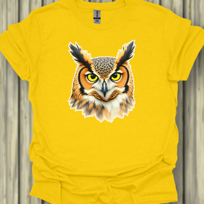 Cunning owl trendy T-shirt
