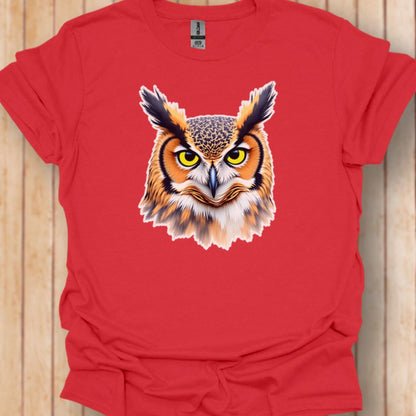 Cunning owl trendy T-shirt