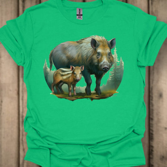 Everzwijn met Big T‑Shirt