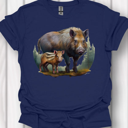 Everzwijn met Big T‑Shirt