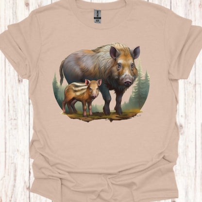 Everzwijn met Big T‑Shirt