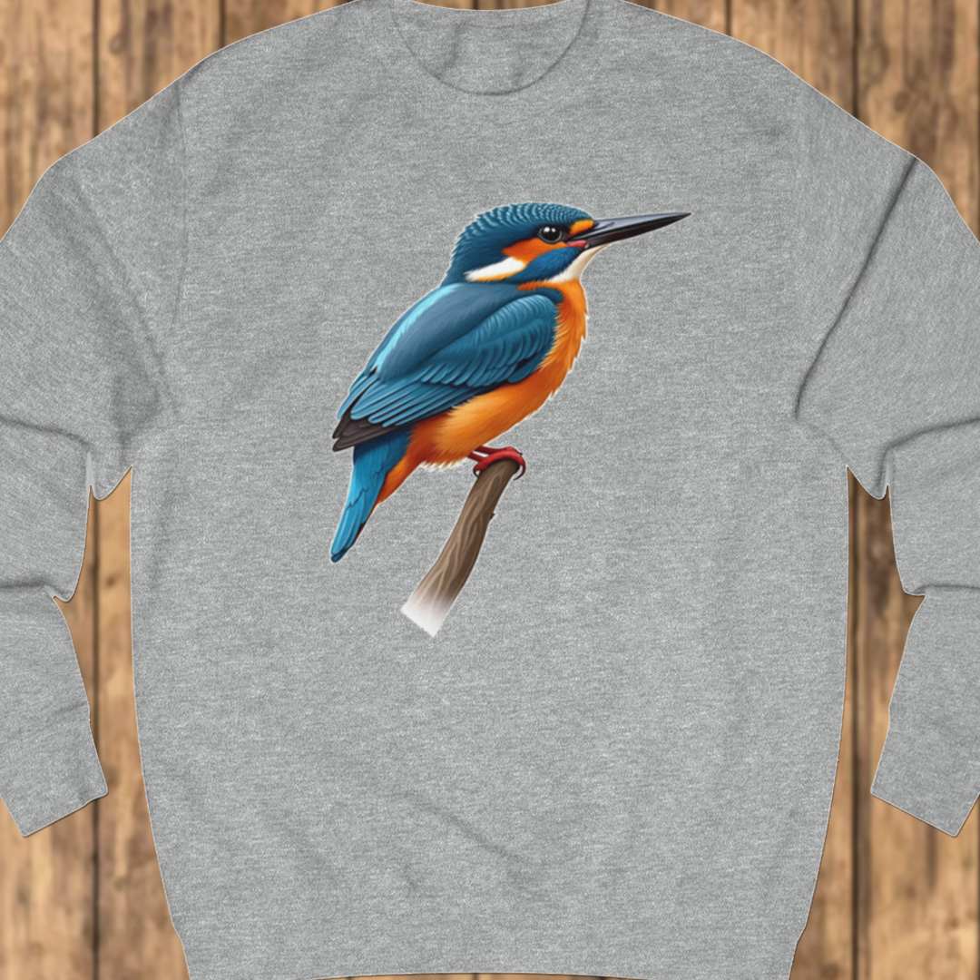 Blazing kingfisher sweatshirt