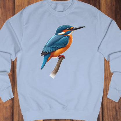 Blazing kingfisher sweatshirt