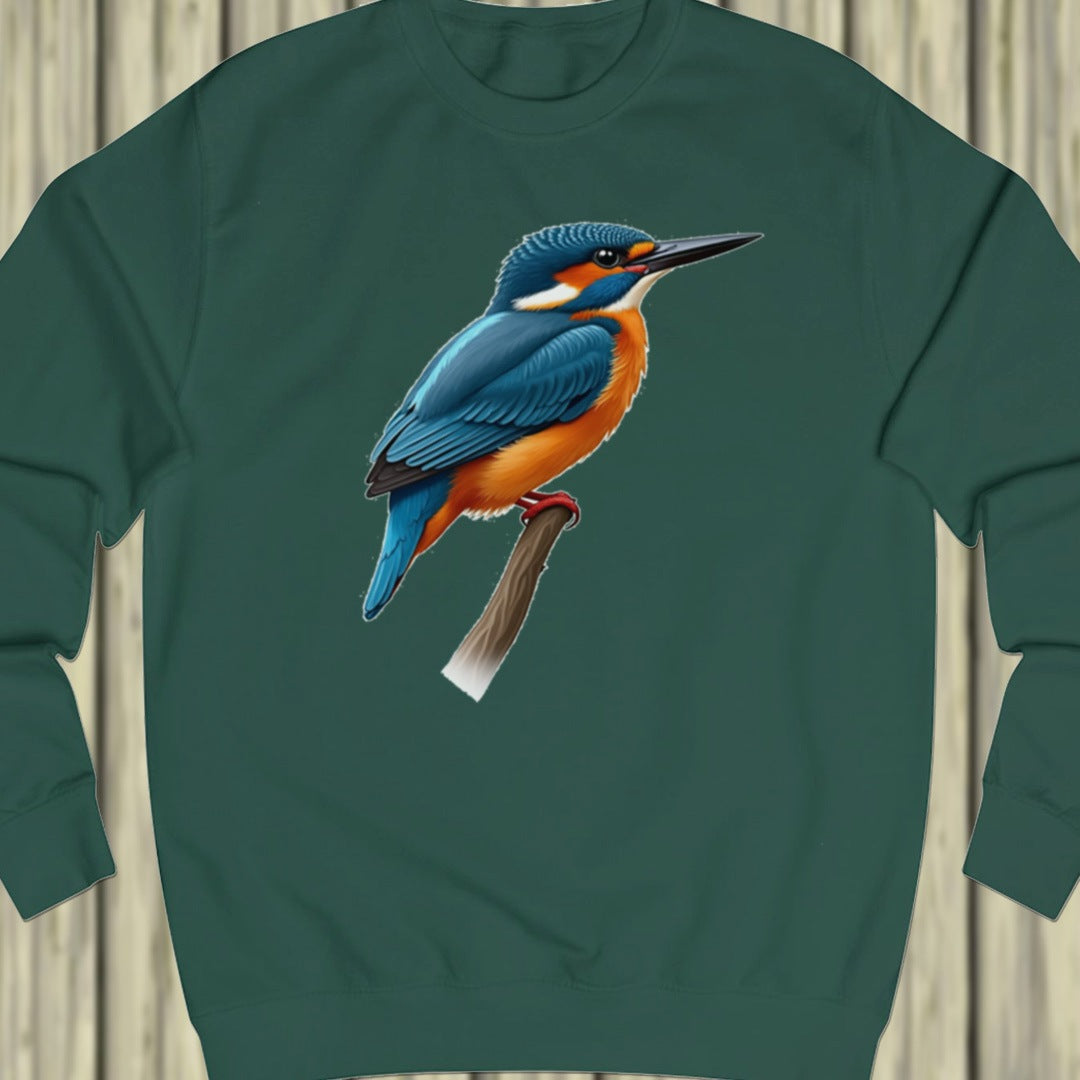 Blazing kingfisher sweatshirt