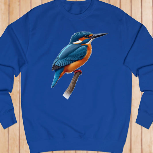 Blazing kingfisher sweatshirt