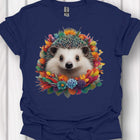 Hérisson fleuri T-shirt intemporel