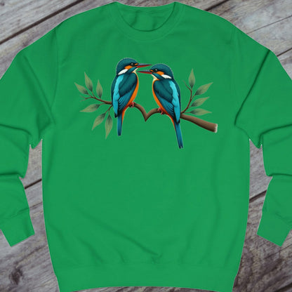 Kingfisher love sweatshirt