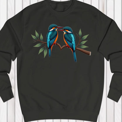 Kingfisher love sweatshirt
