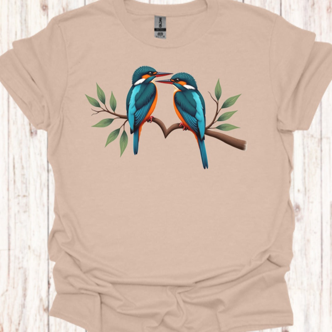 IJsvogelliefde T‑Shirt