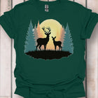 Mother deer and fawn timeless T-shirt