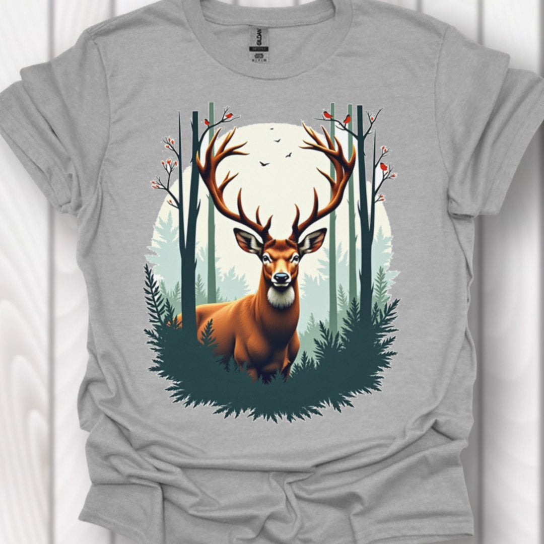 Majestueus hert tijdloos T-shirt