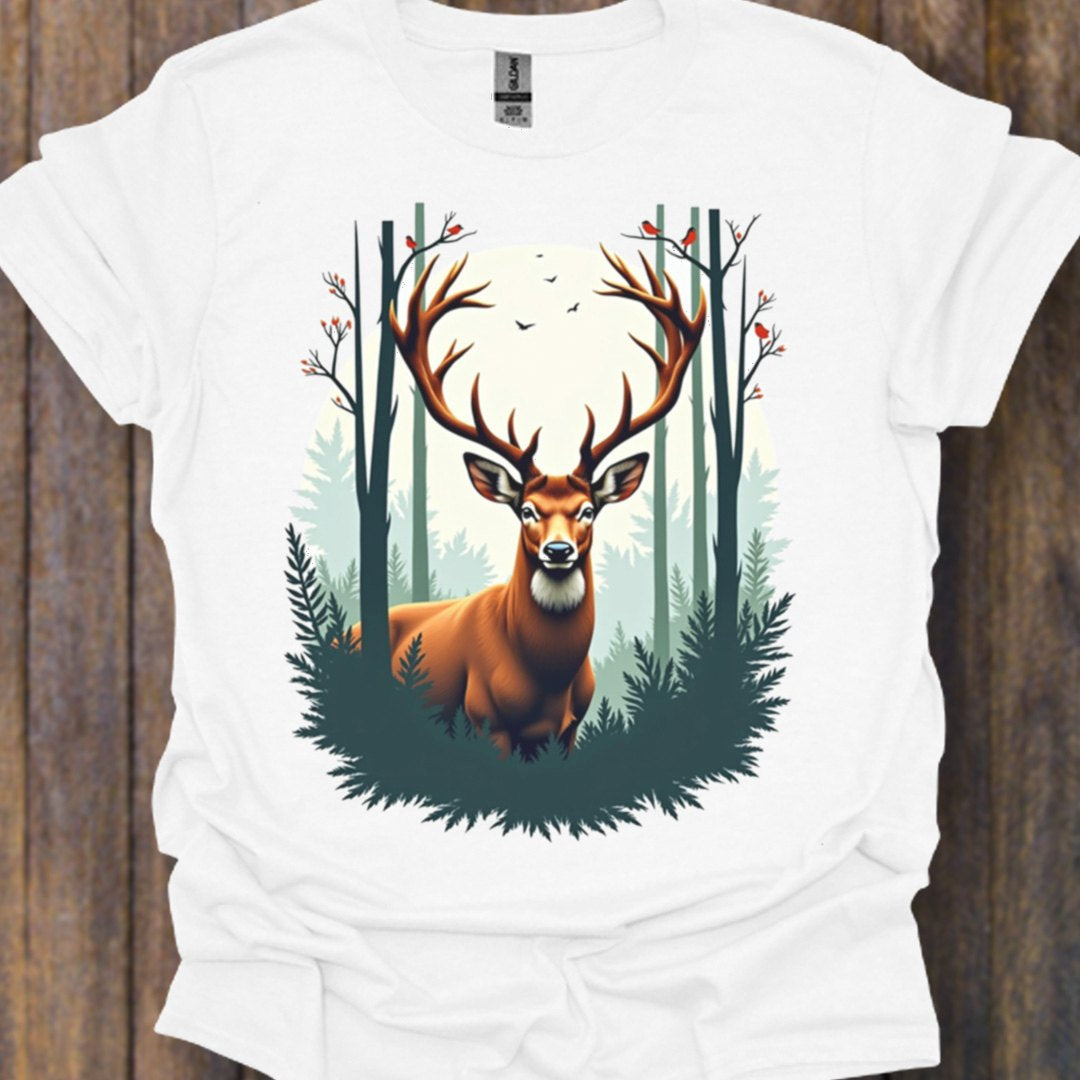 Majestueus hert tijdloos T-shirt