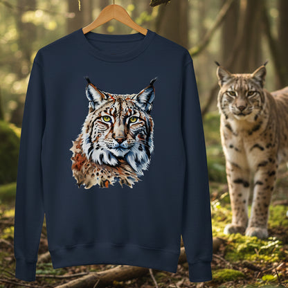 Lynx paintart sweatshirt