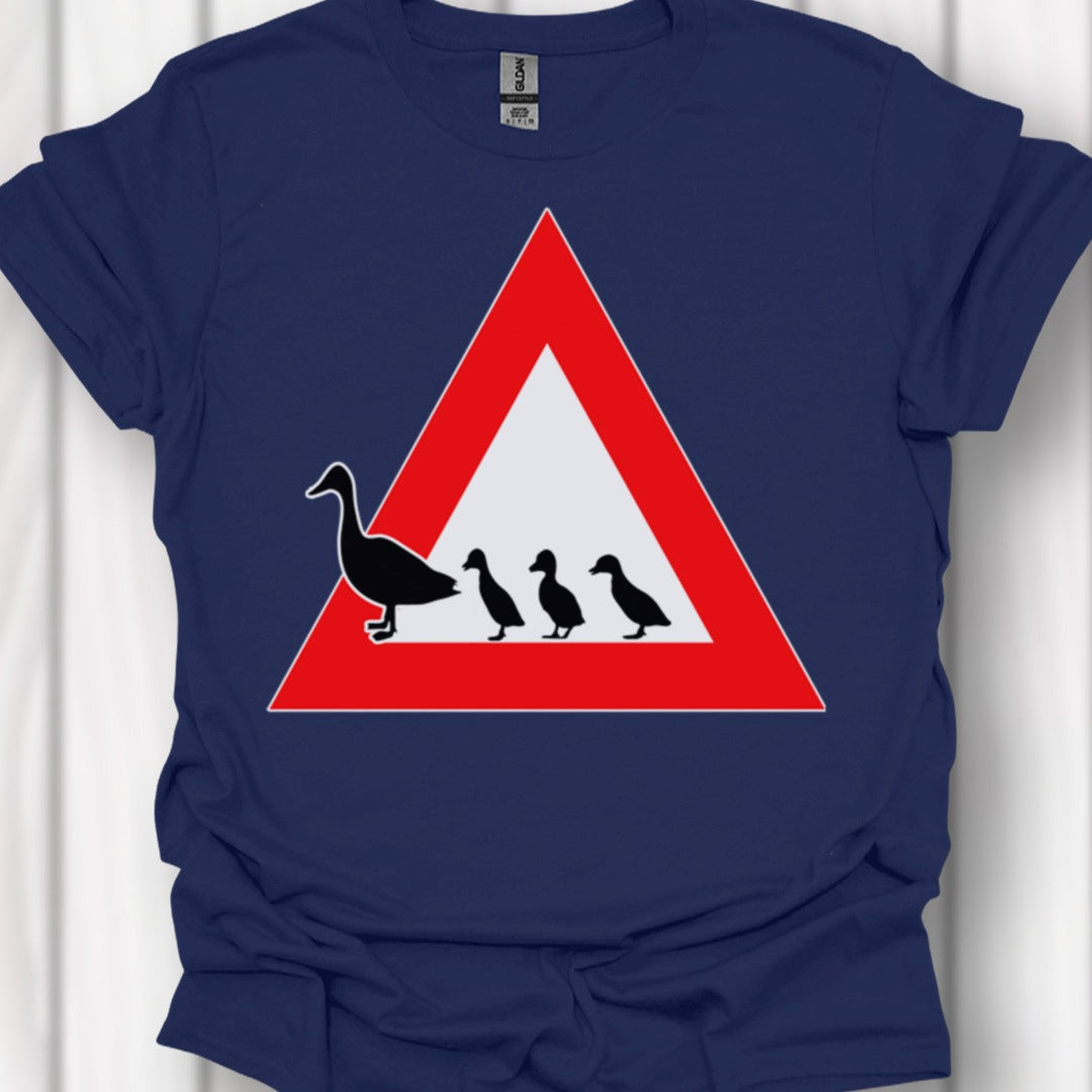 Panneau danger canards T-shirt intemporel 