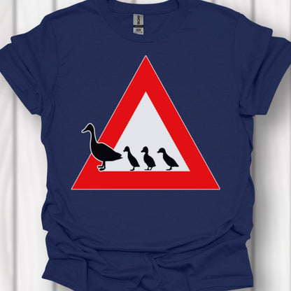 Panneau danger canards T-shirt intemporel 