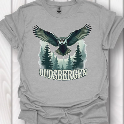 Chouette mystérieuse Oudsbergen blanc T-shirt intemporel 