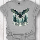 Mysterious owl Oudsbergen white timeless T-shirt