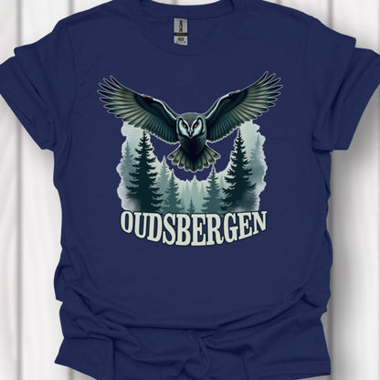 Chouette mystérieuse Oudsbergen blanc T-shirt intemporel 
