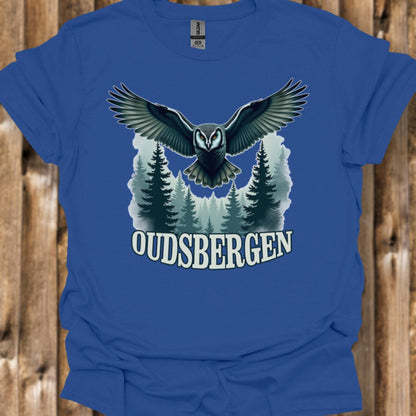 Chouette mystérieuse Oudsbergen blanc T-shirt tendance 