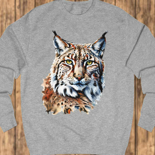 Lynx paintart sweatshirt