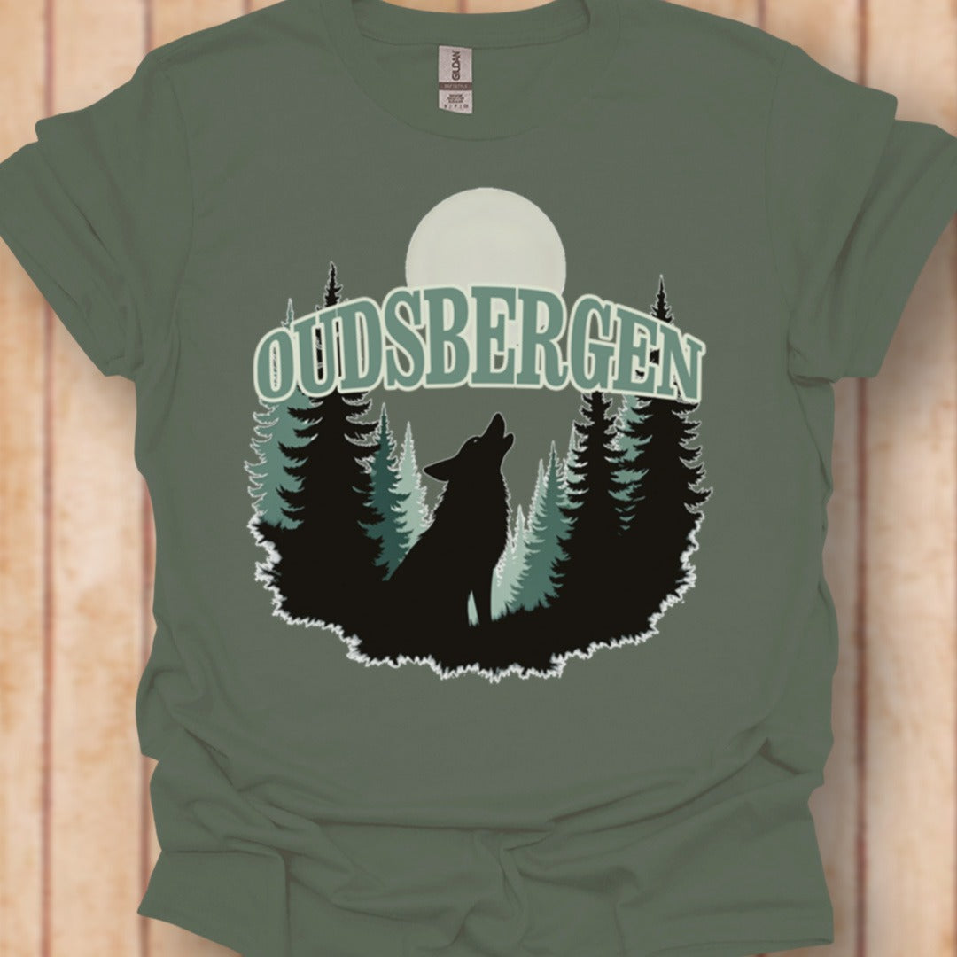 Wolf full moon Oudsbergen timeless T-shirt
