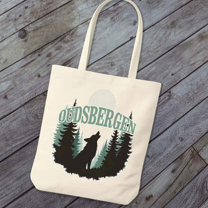 Wolf Volle Maan Oudsbergen Tote Bag