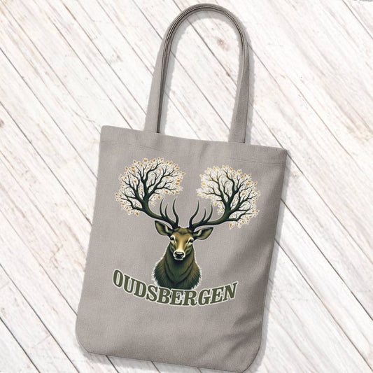 Hert met Boomgewei Oudsbergen Tote Bag