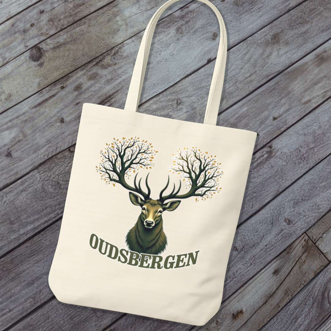 Hert met Boomgewei Oudsbergen Tote Bag