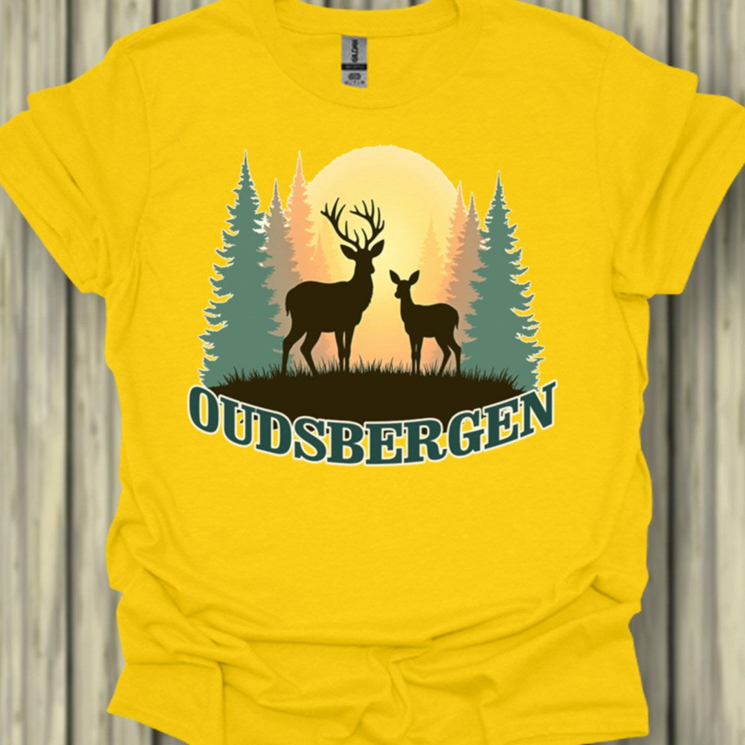Biche et faon Oudsbergen T-shirt tendance