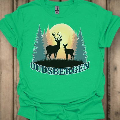 Biche et faon Oudsbergen T-shirt tendance