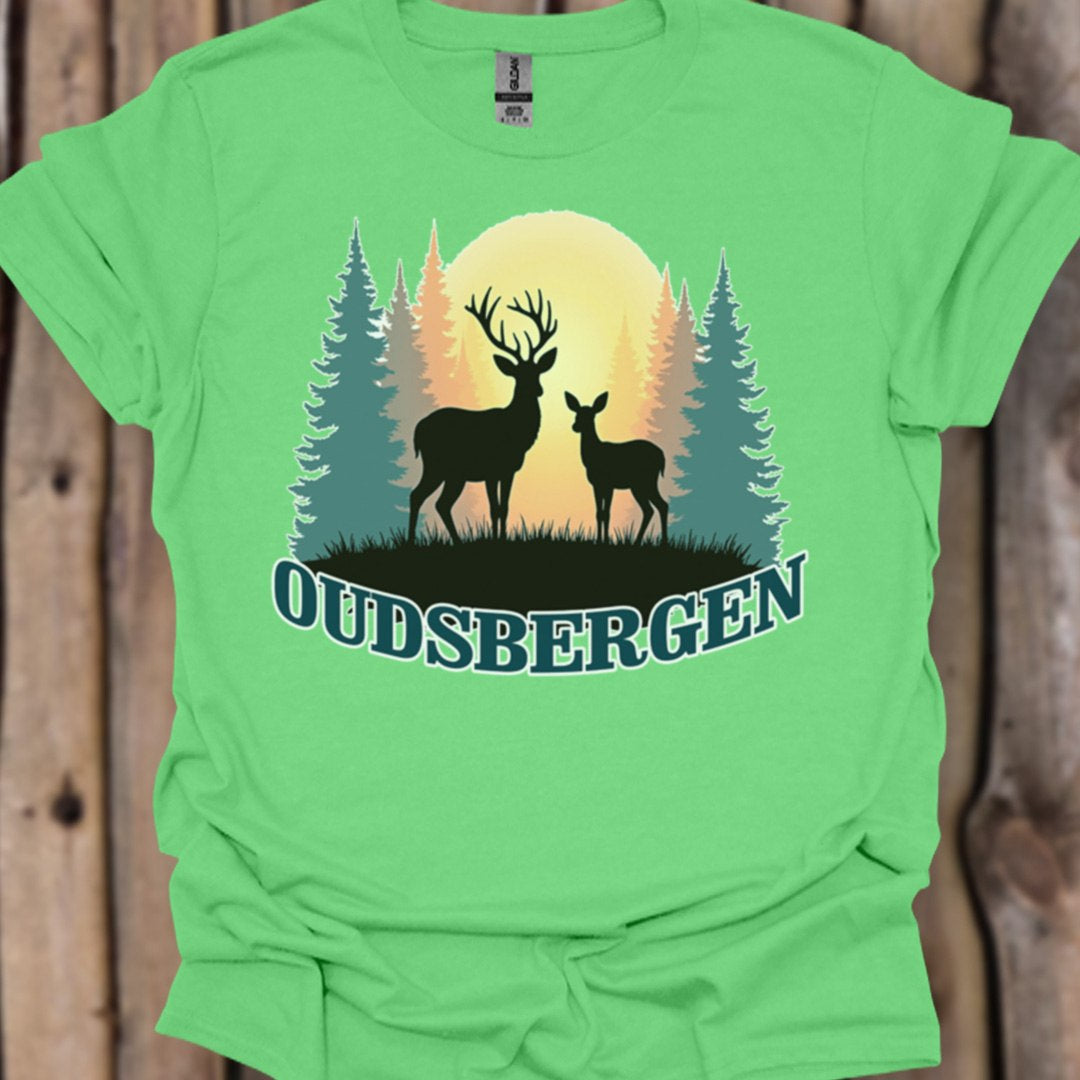Biche et faon Oudsbergen T-shirt tendance