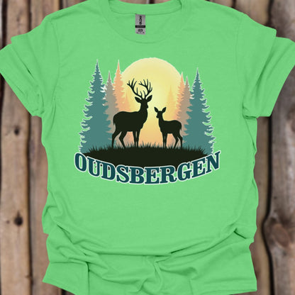 Biche et faon Oudsbergen T-shirt tendance
