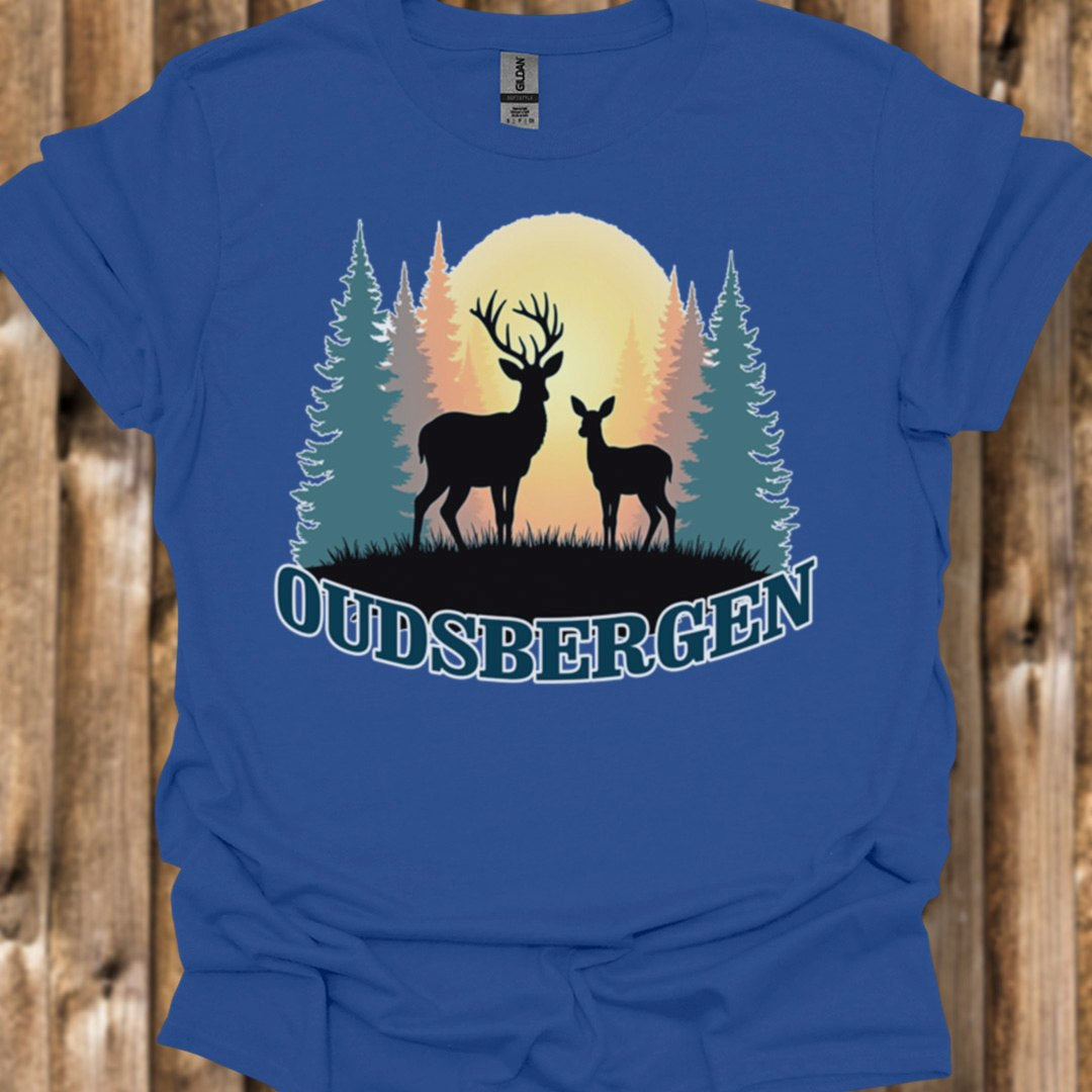 Biche et faon Oudsbergen T-shirt tendance